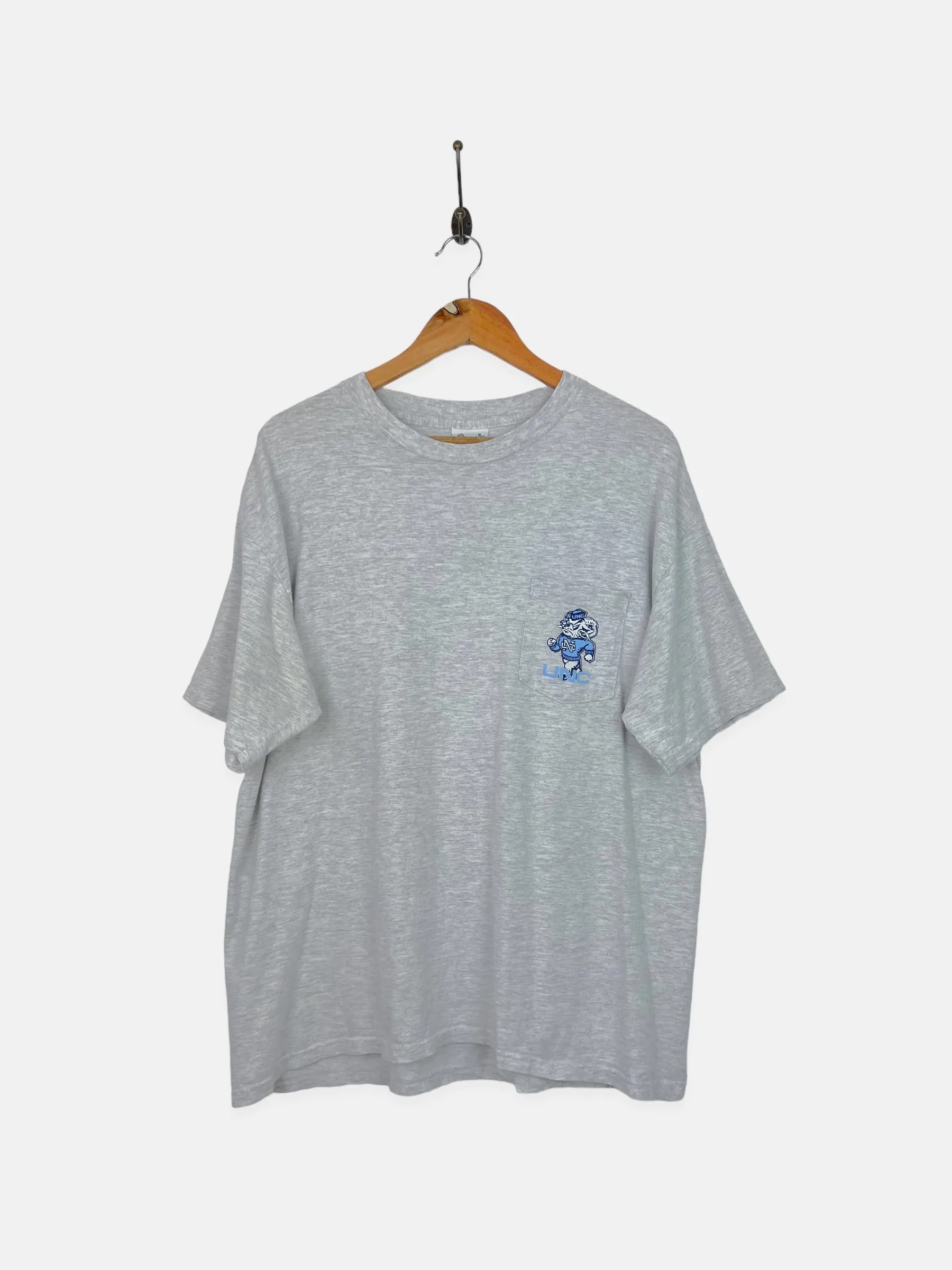 90's UNC Tar Heels USA Made Vintage T-Shirt Size M-L