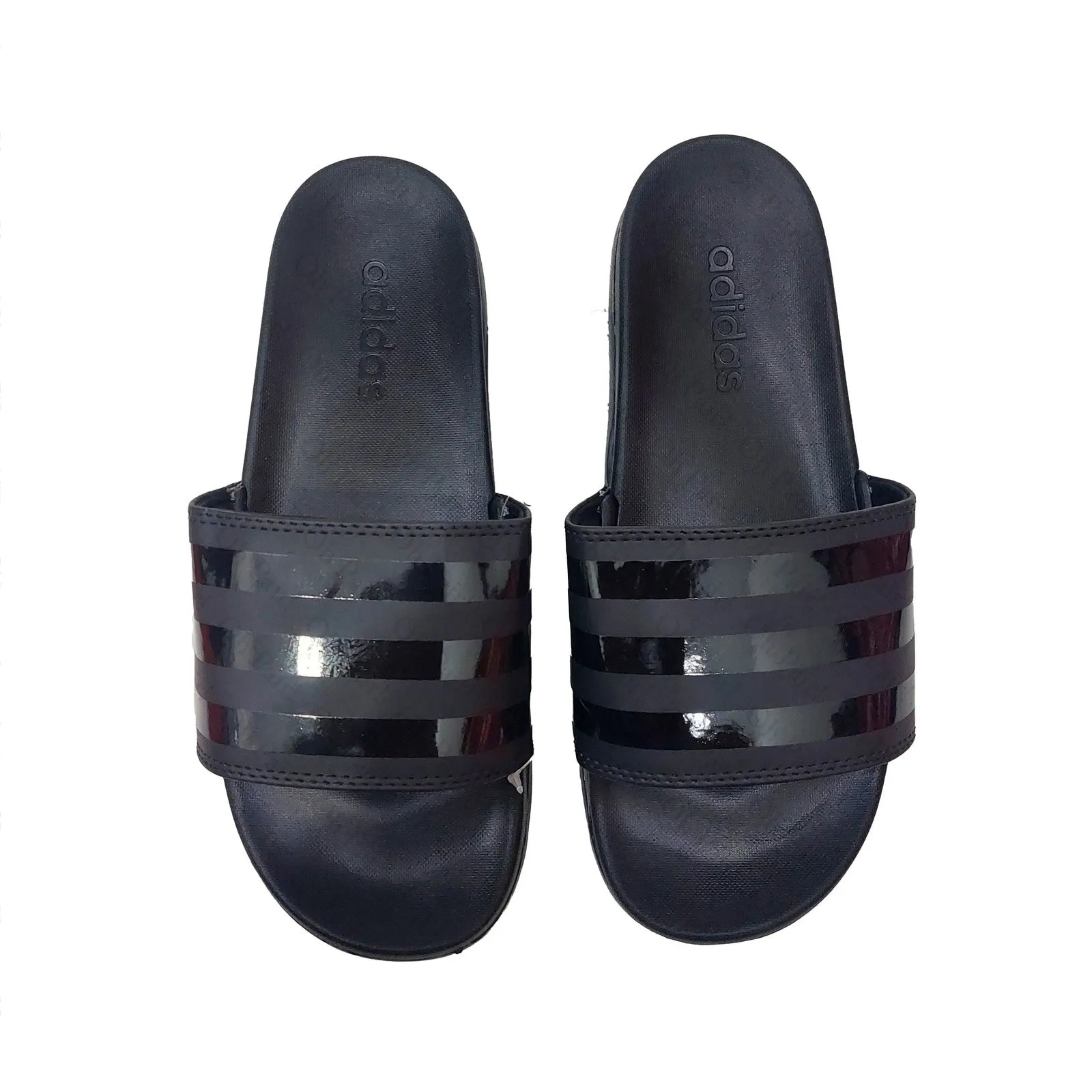 AD Adlite Slides Three Stripes - Black (Women)