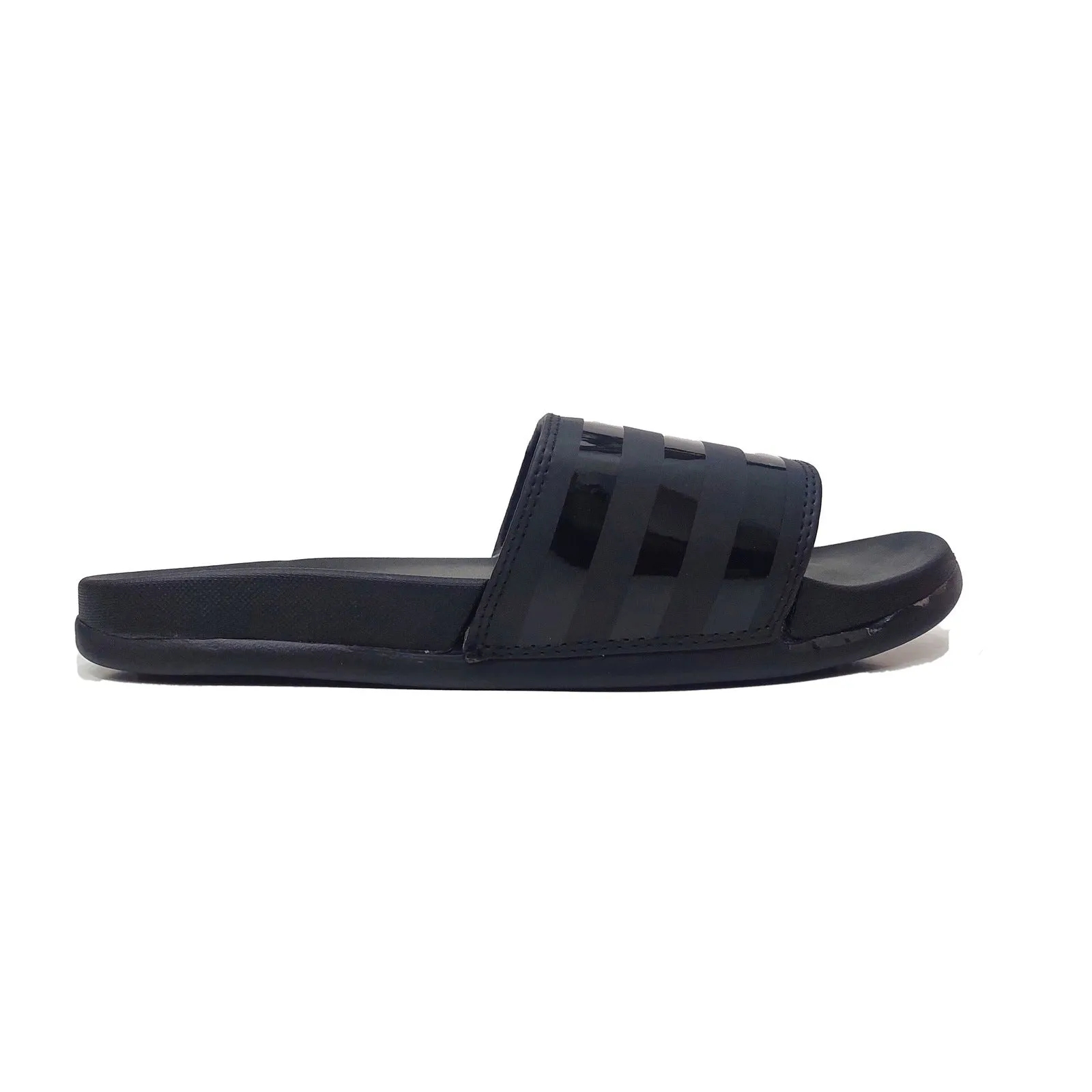 AD Adlite Slides Three Stripes - Black (Women)