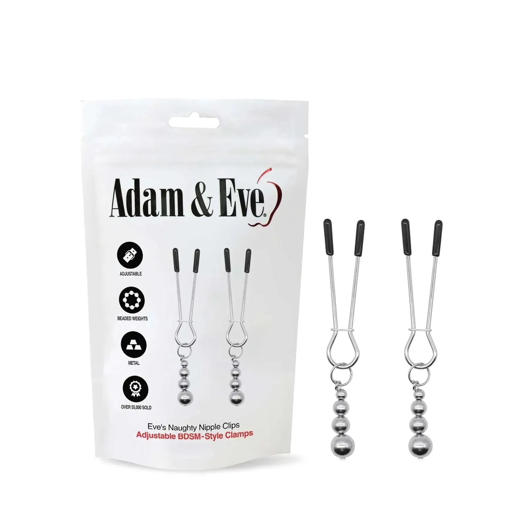 Adam & Eve Eve's Naughty Nipple Clips