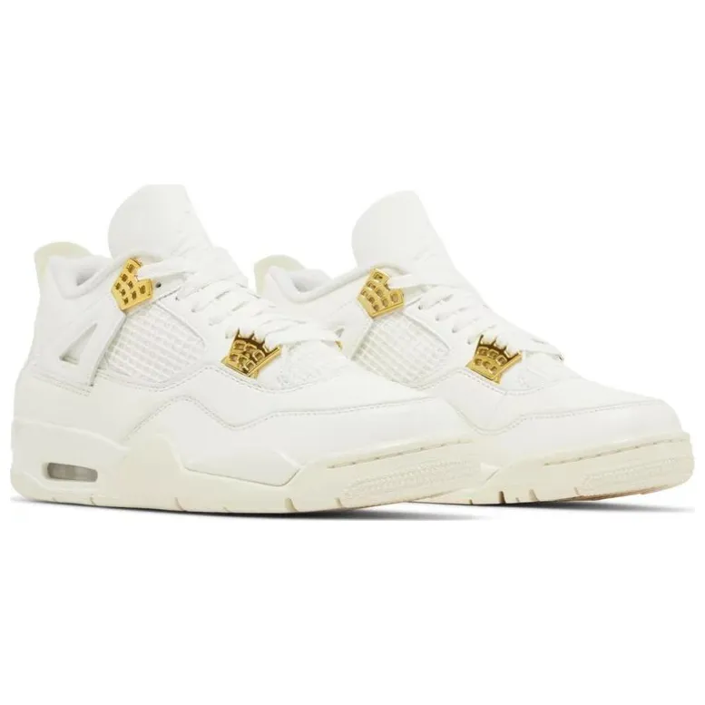 Air Jordan 4 Retro 'Metallic Gold' Wmns