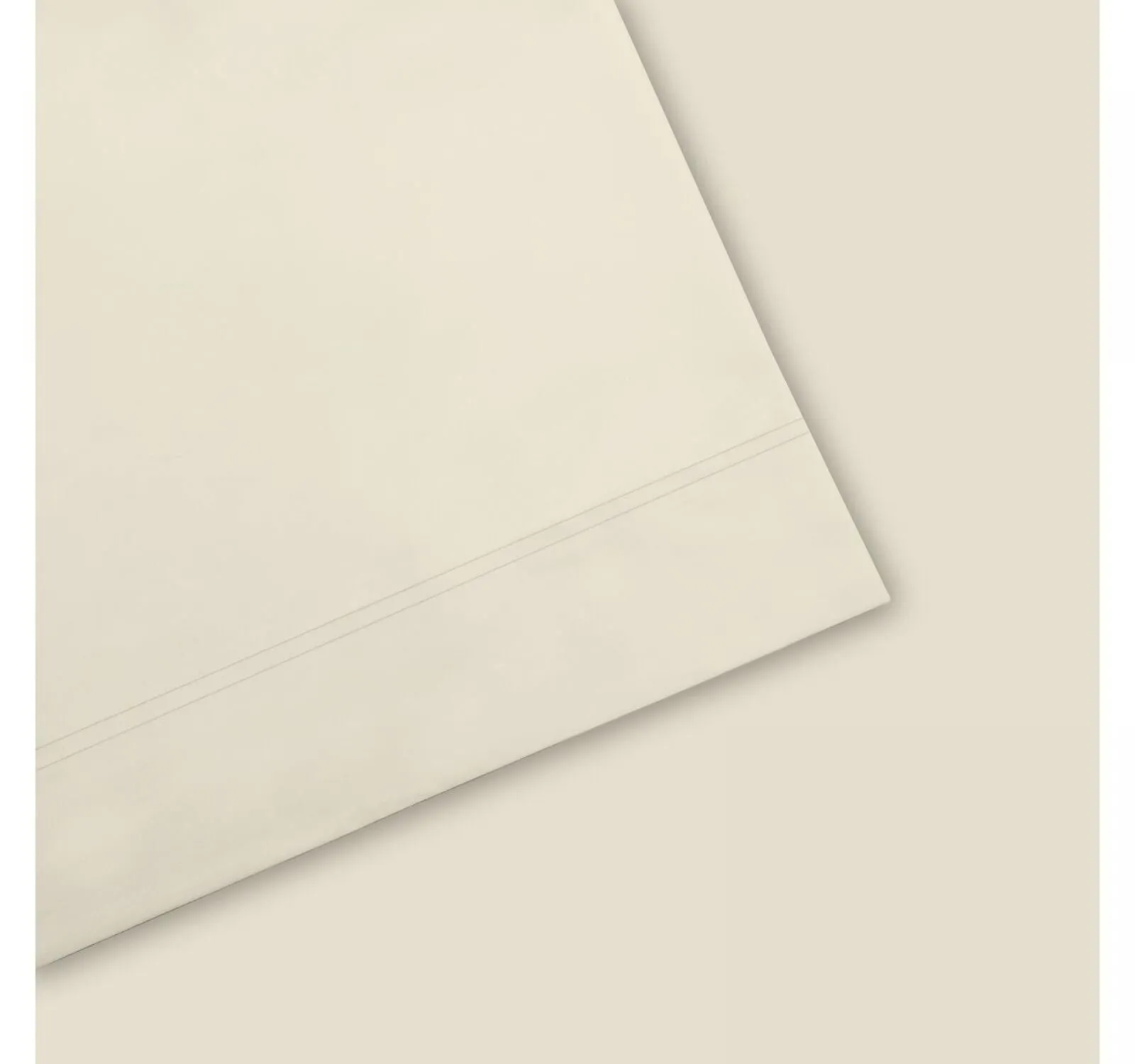 Aireolux 800 Thread 4-Piece Lightweight Supima Cotton Sheets Set Ecru King