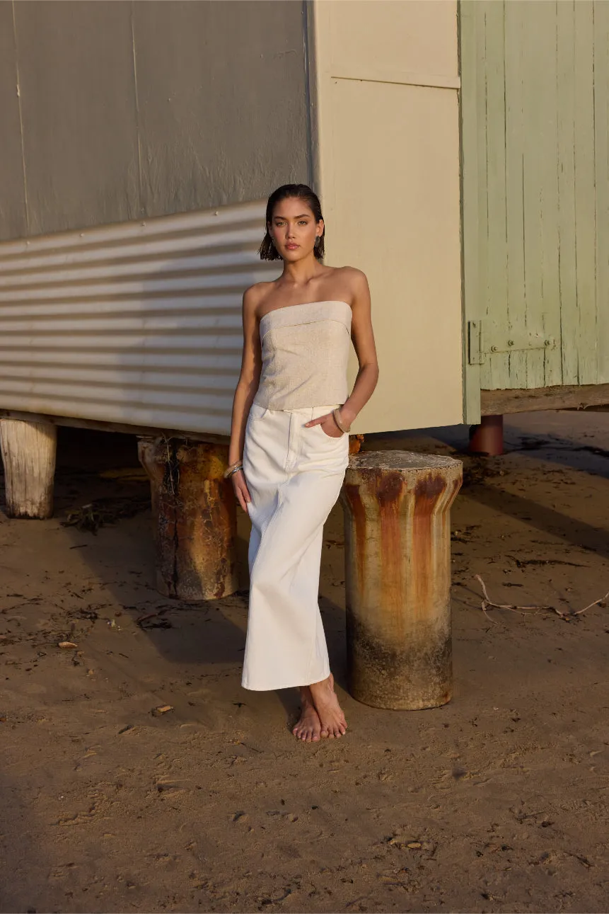 Alba Bodice | Natural Marle
