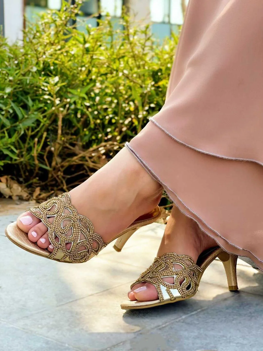 Amani Heels S104H - Gold