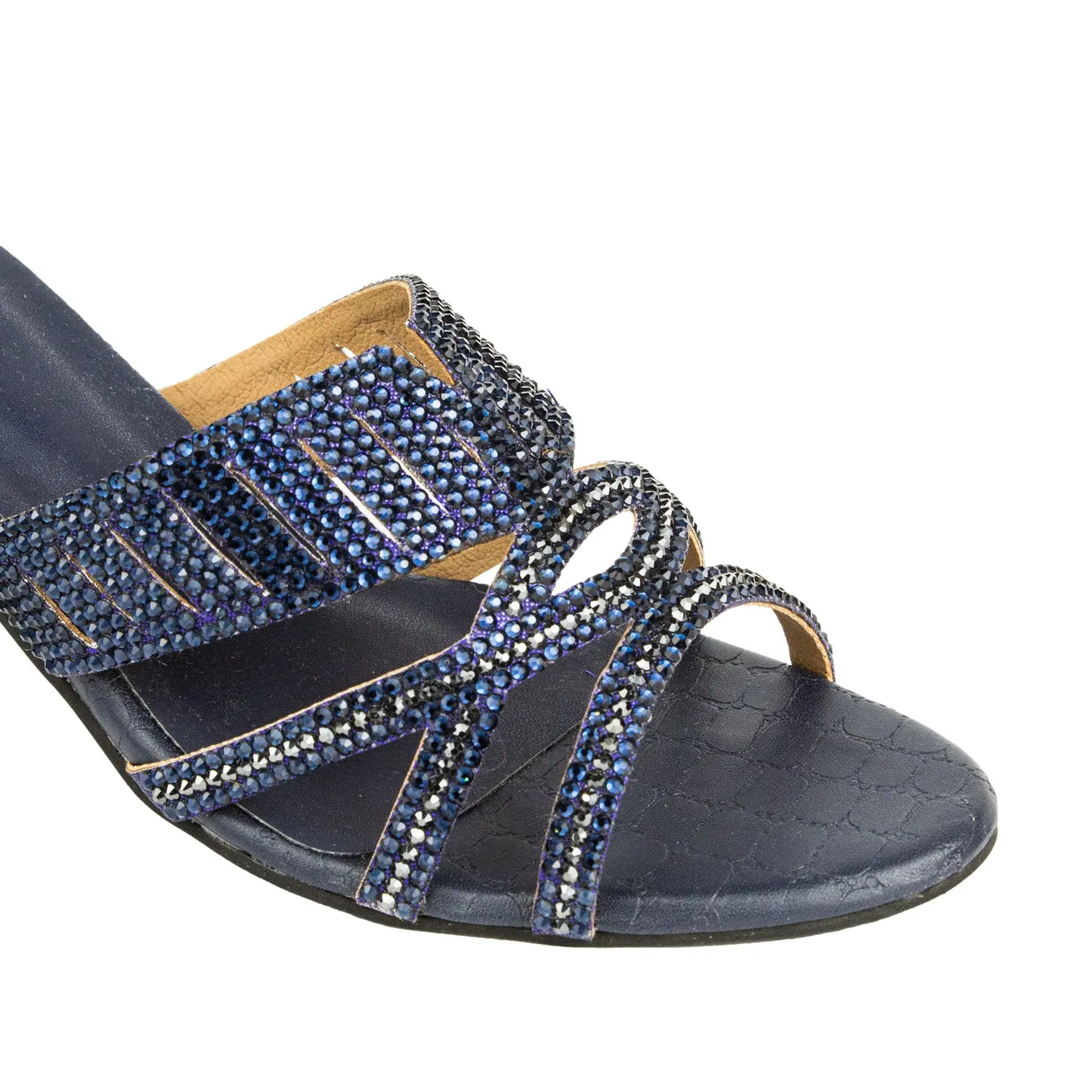 Amna Heels S202H - Navy Blue