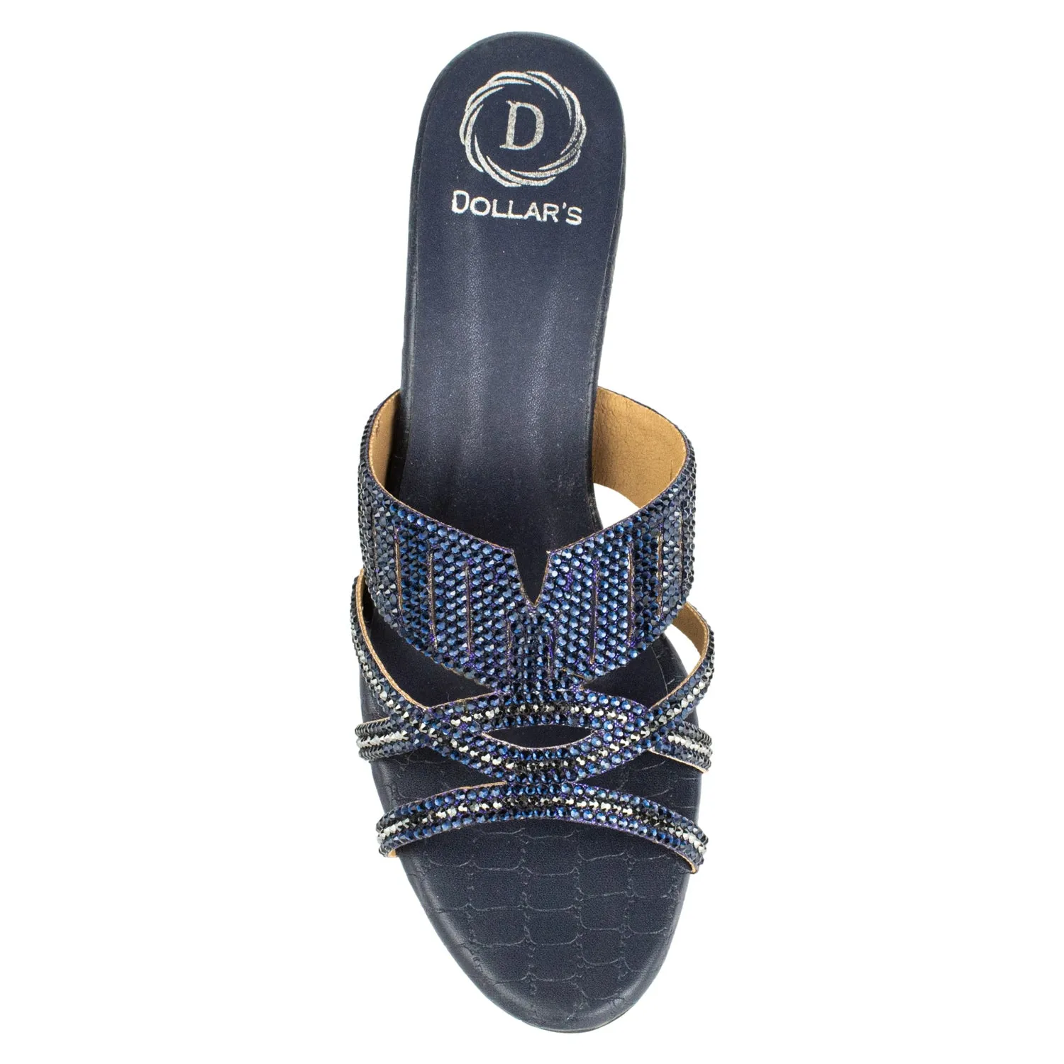 Amna Heels S202H - Navy Blue