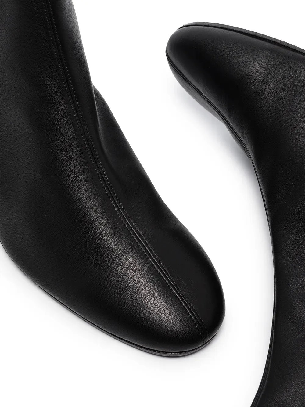 Aquazzura Saint Honore 50mm leather boots