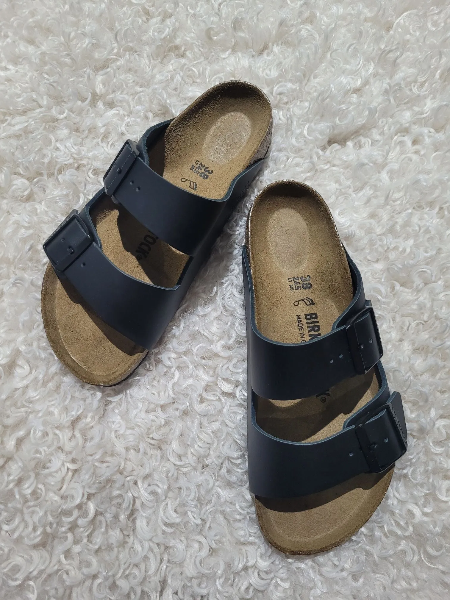 Arizona Black Leather By Birkenstock
