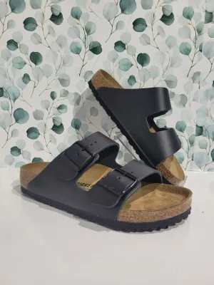 Arizona Black Leather By Birkenstock