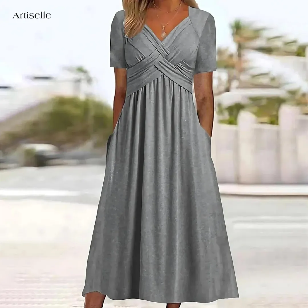 Artiselle™ | Elegant Dress with Tummy Coverage