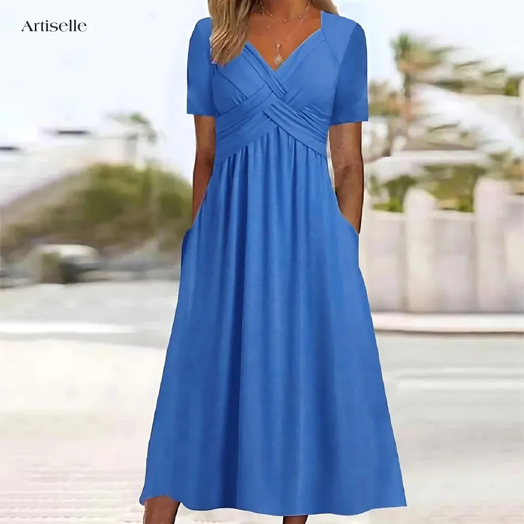Artiselle™ | Elegant Dress with Tummy Coverage