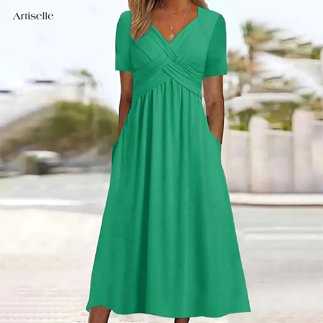 Artiselle™ | Elegant Dress with Tummy Coverage