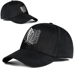 Attack On Titan Anime Ladies Cap – Scout Logo Summer Cap