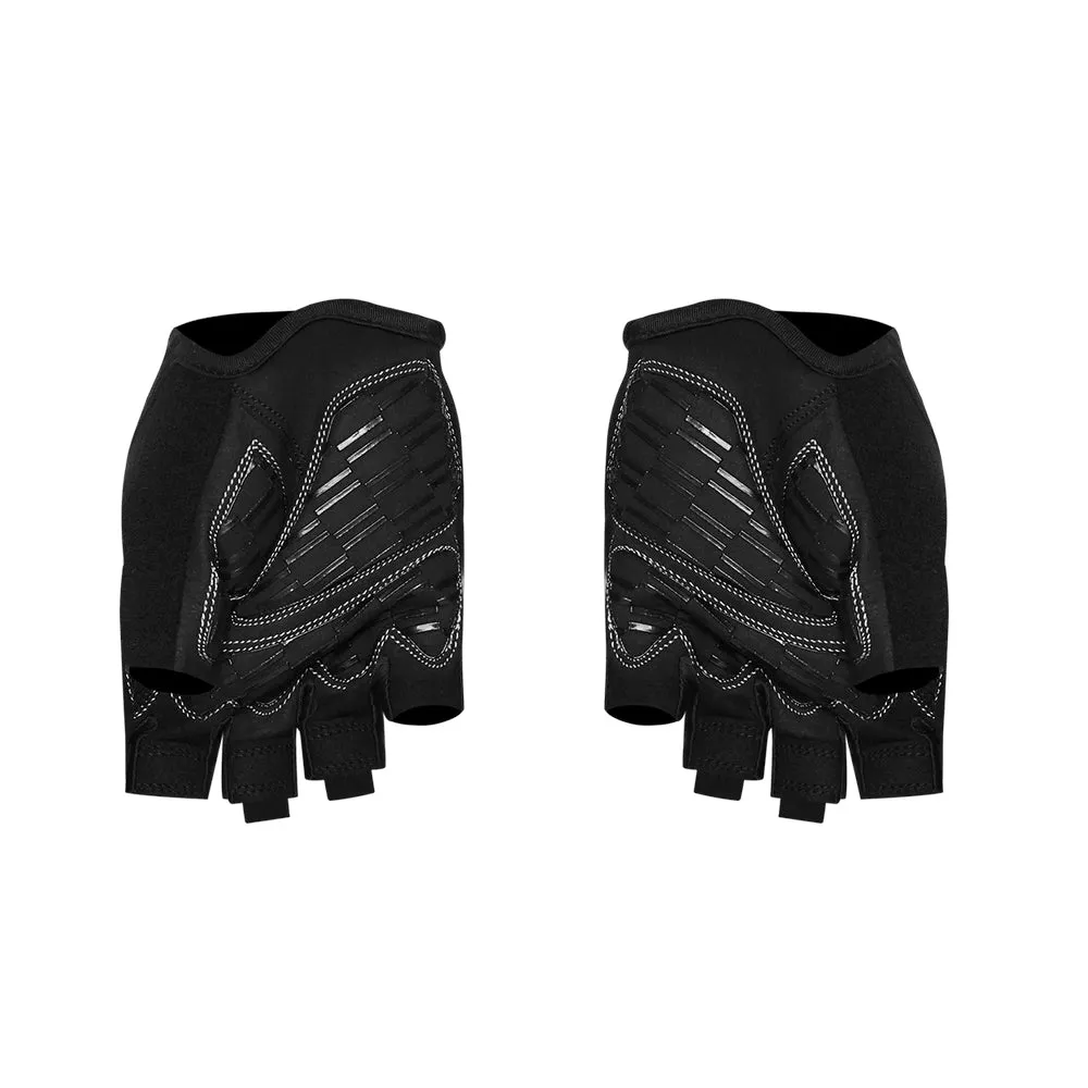 Attaquer Summer Short Finger Gloves - Black