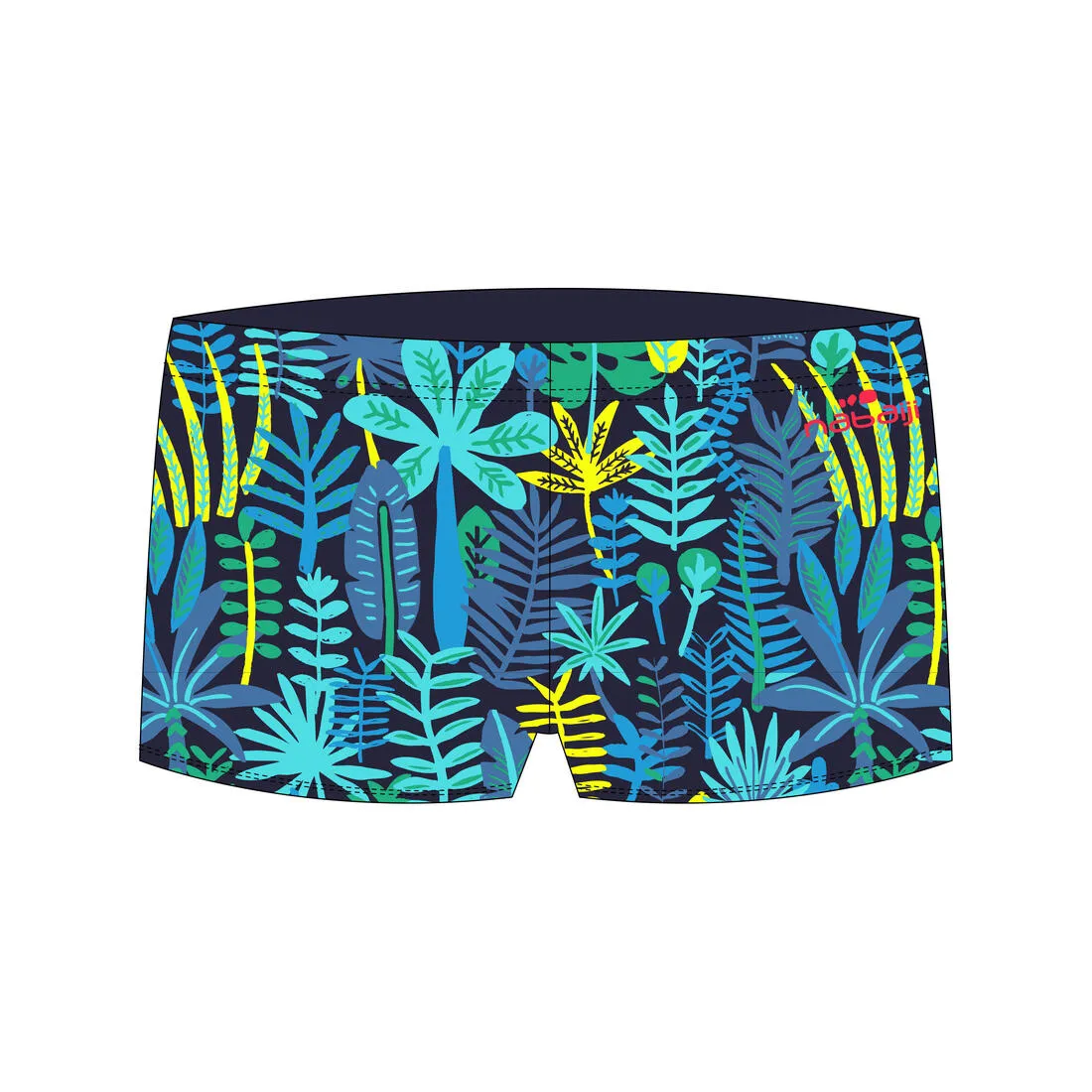 BABY / KIDS' SWIMMING BOXERS - BLUE FISH PRINT