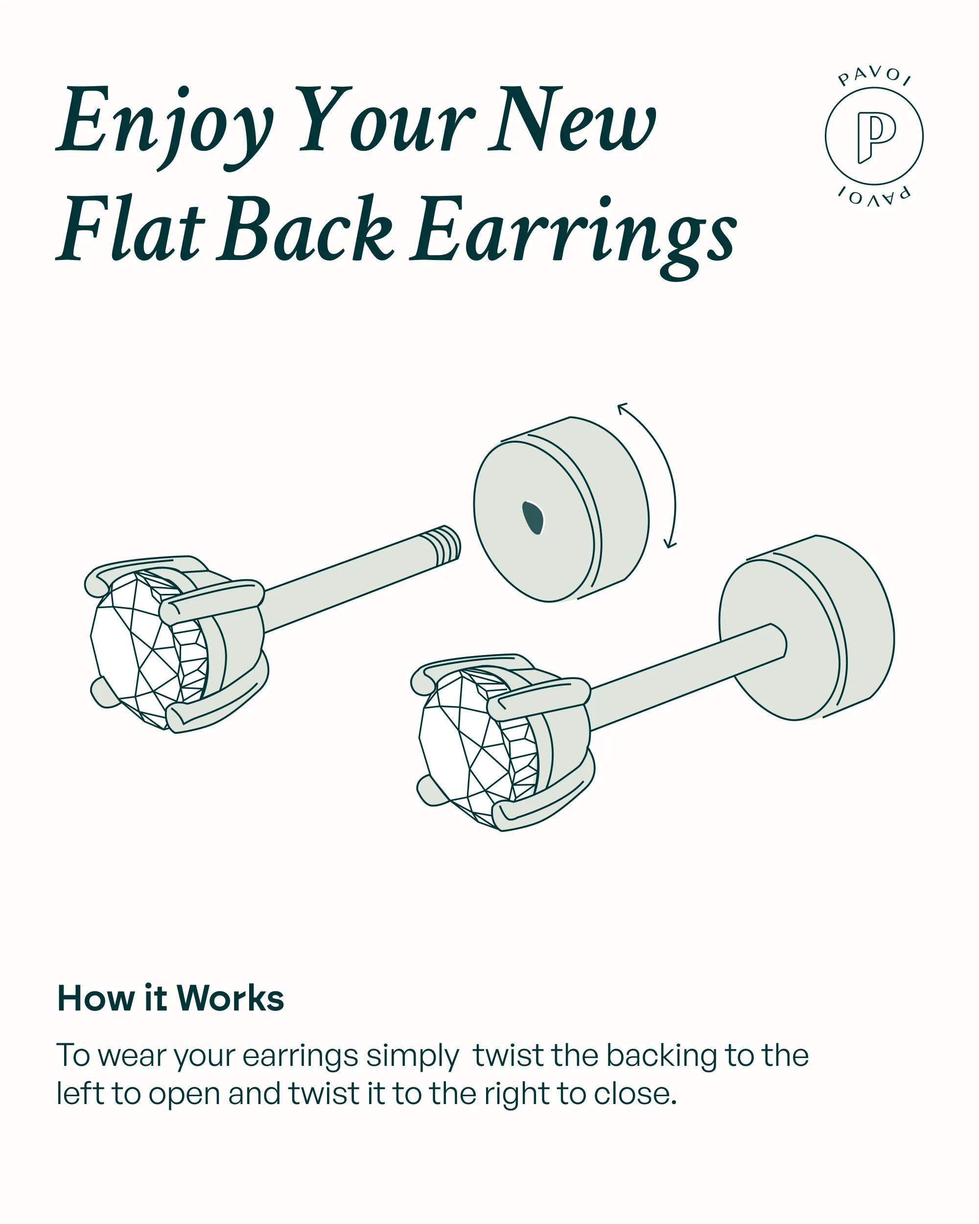 Baguette Dangle Flat Backs