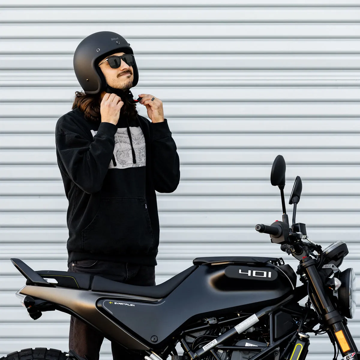 Biltwell - Bonanza Helmet - Flat Black