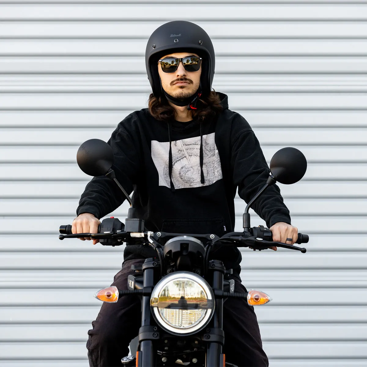Biltwell - Bonanza Helmet - Flat Black