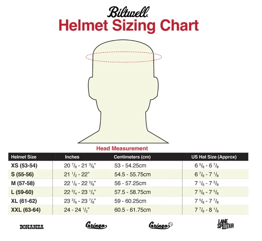 Biltwell - Bonanza Helmet - Flat Black