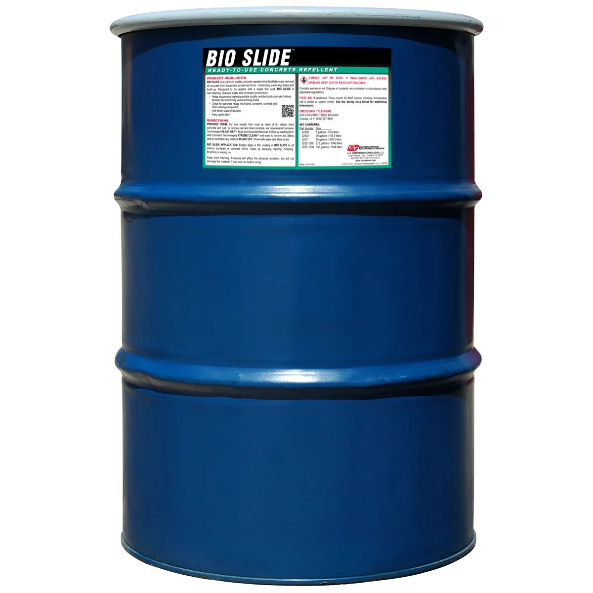 Bio Slide concrete form release