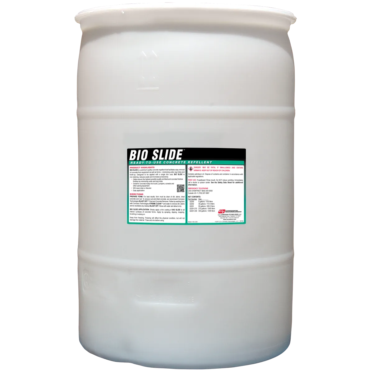 Bio Slide concrete form release