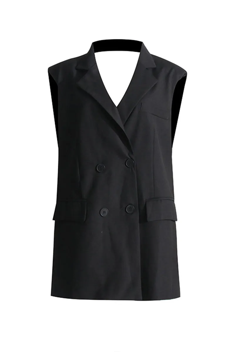 BL654 Sleeveless Bow Mini Dress