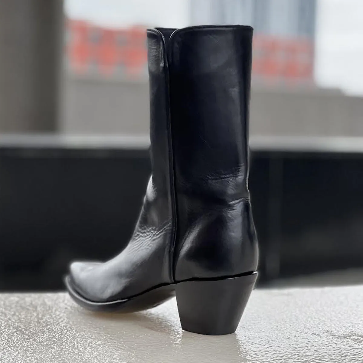 Black Ranch Zorro City Boot