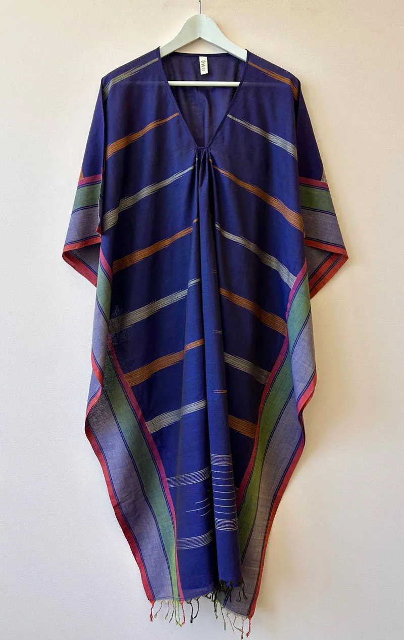 Blue temple caftan