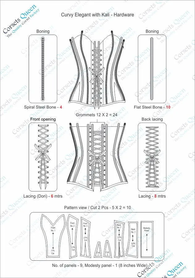 Cara Overbust Corset