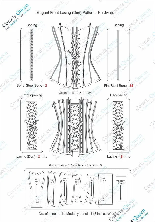 Carla Overbust Corset