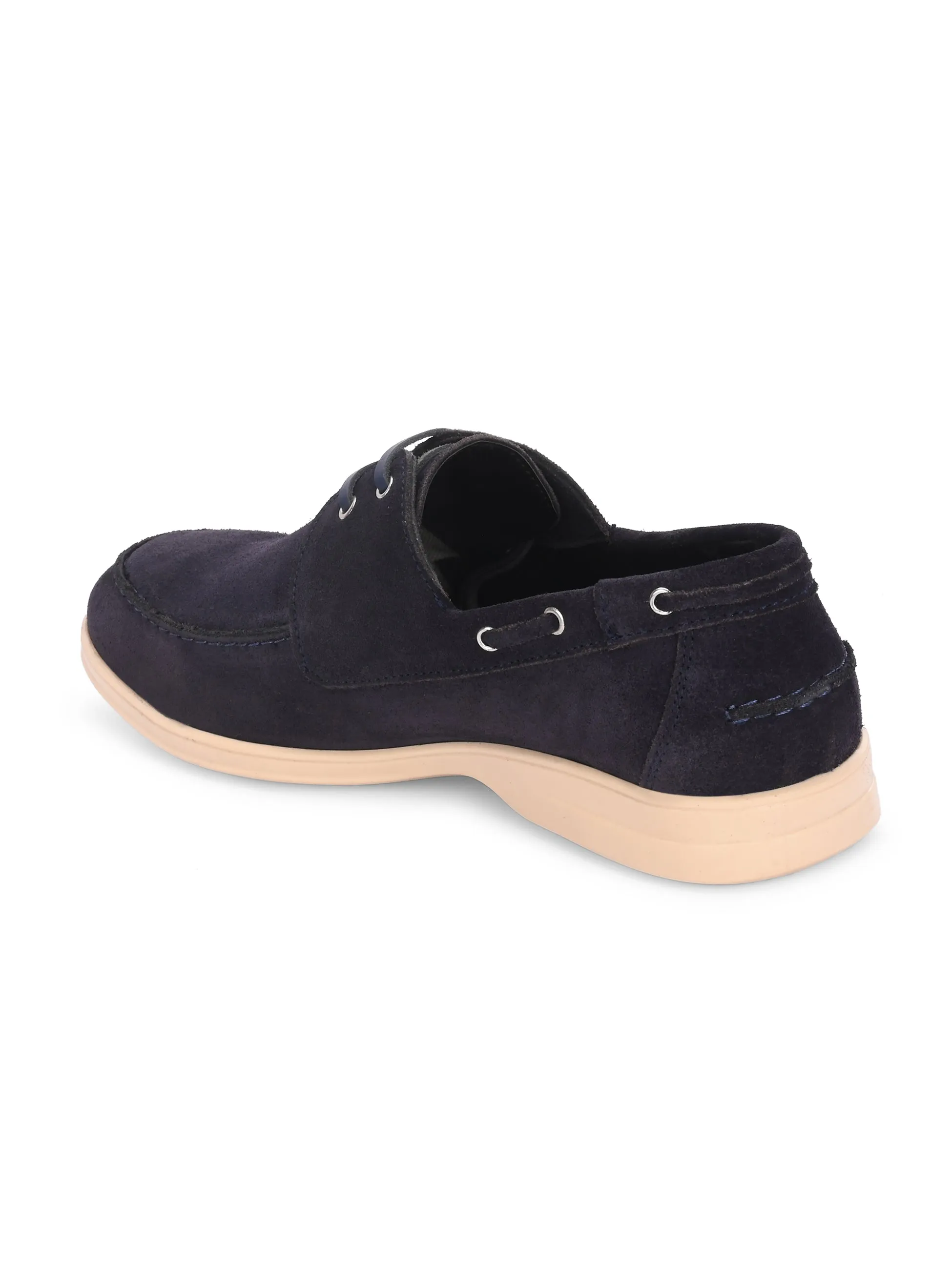 CARLO ROMANO SUEDE LEATHER CASAUL SNEAKER SHOES FOR MEN