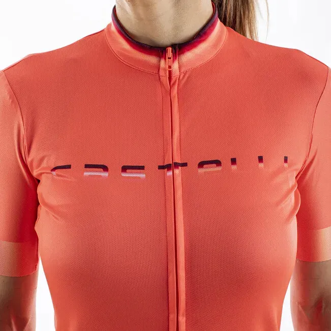 Castelli Jersey Gradient Womens Brilliant Pink
