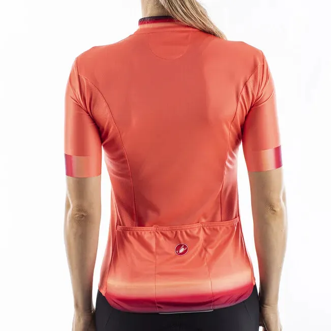 Castelli Jersey Gradient Womens Brilliant Pink