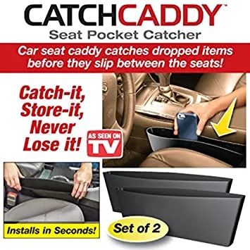 Catch Caddy Car Seat Catcher, Organizer! Includes 2!