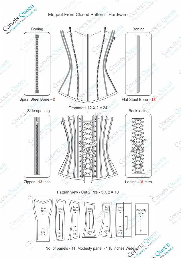 Charleigh Overbust Corset