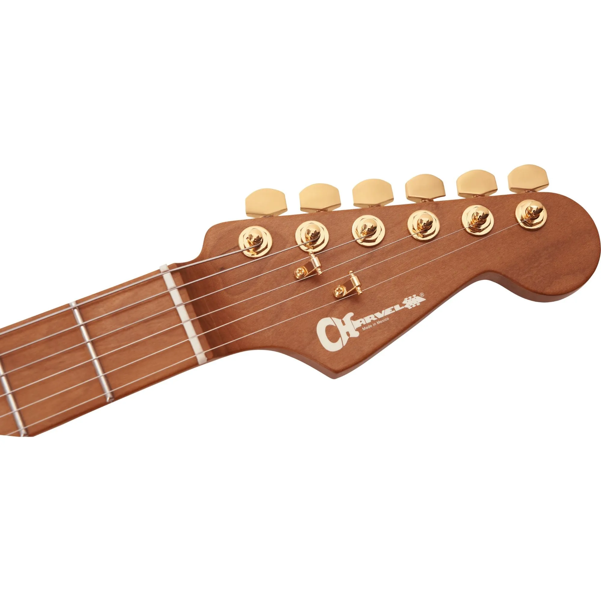 Charvel PRO-MOD DK24 HSH 2PT Caramelized Maple, Mystic Blue