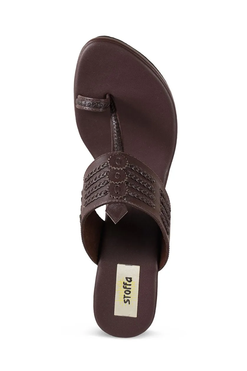 Classic High K Wedge Chocolate