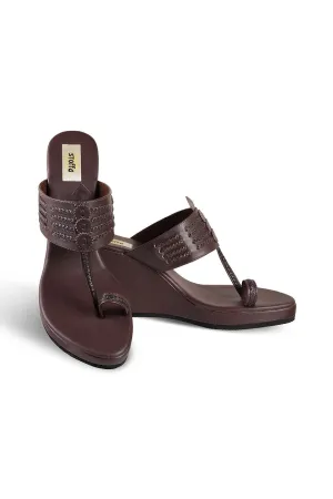 Classic High K Wedge Chocolate