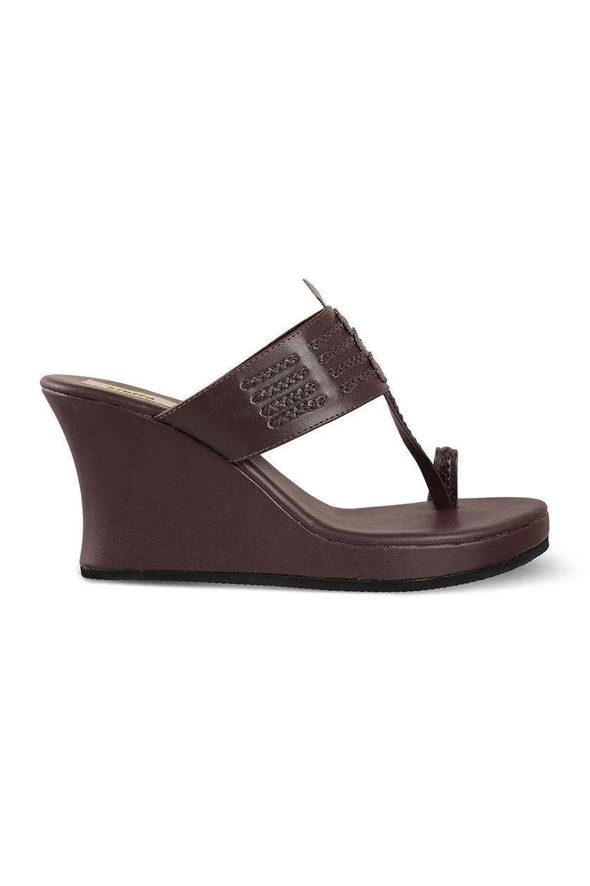 Classic High K Wedge Chocolate