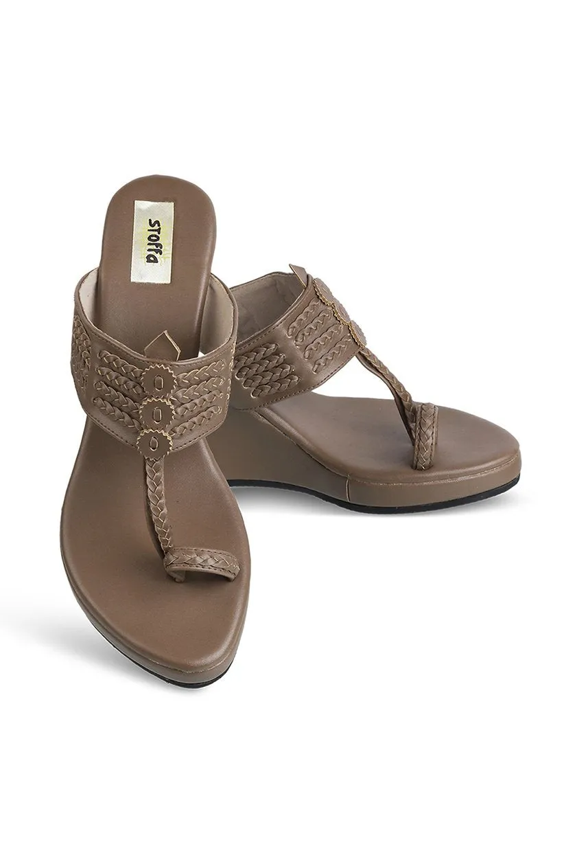 Classic High K Wedge Chocolate