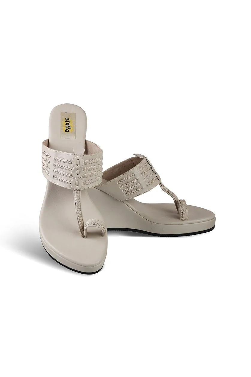 Classic High K Wedge Maroon