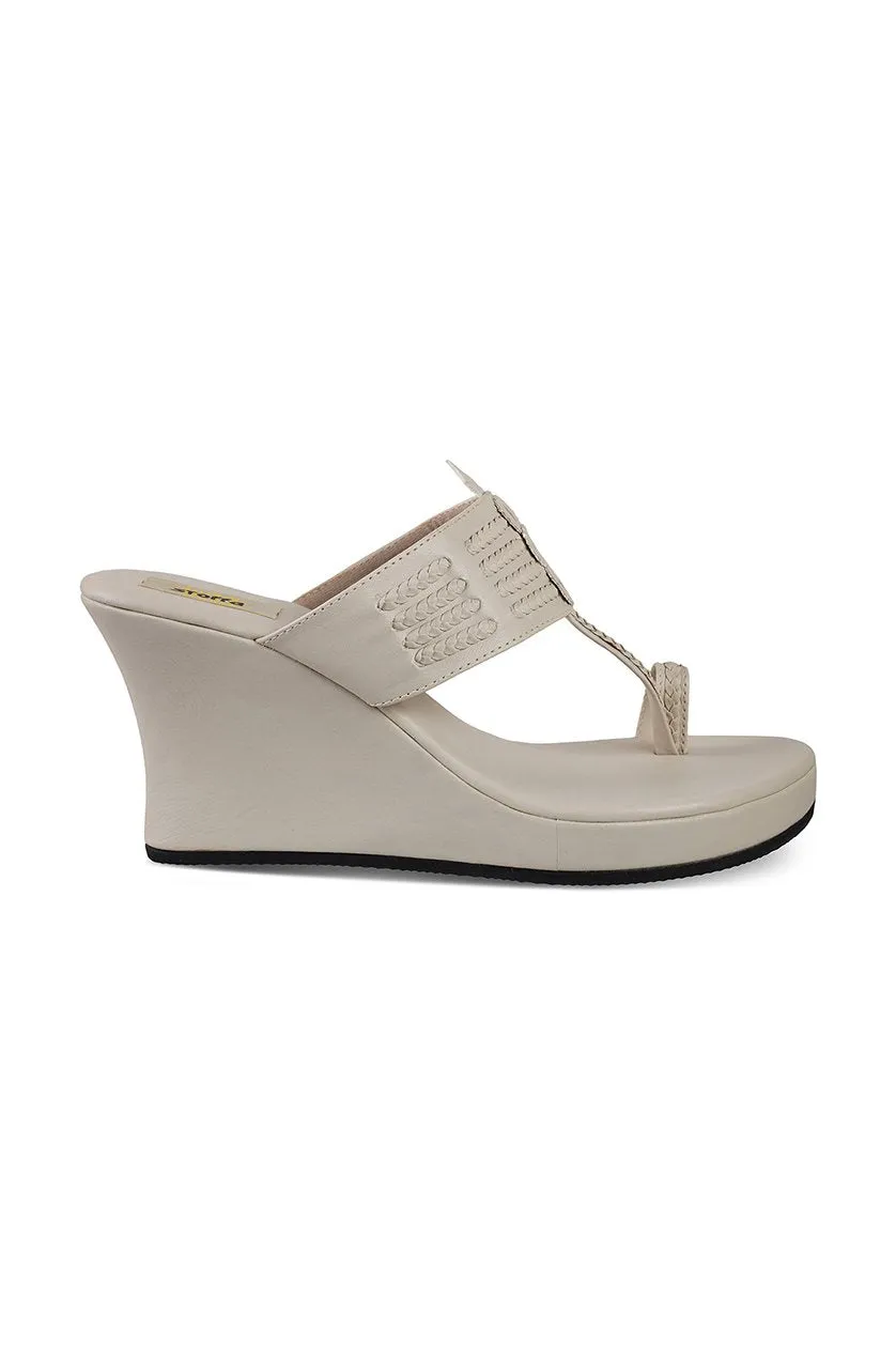 Classic High K Wedge Maroon