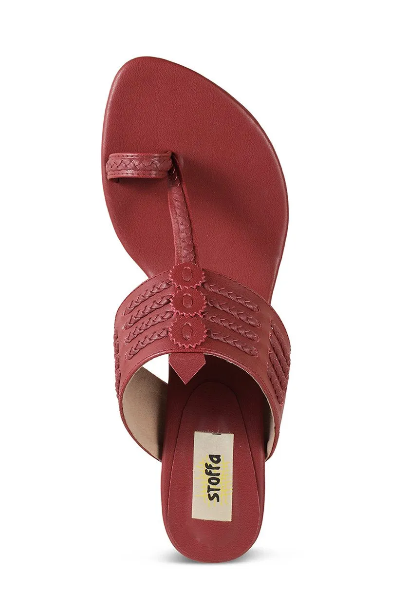Classic K Block Heel Taupe