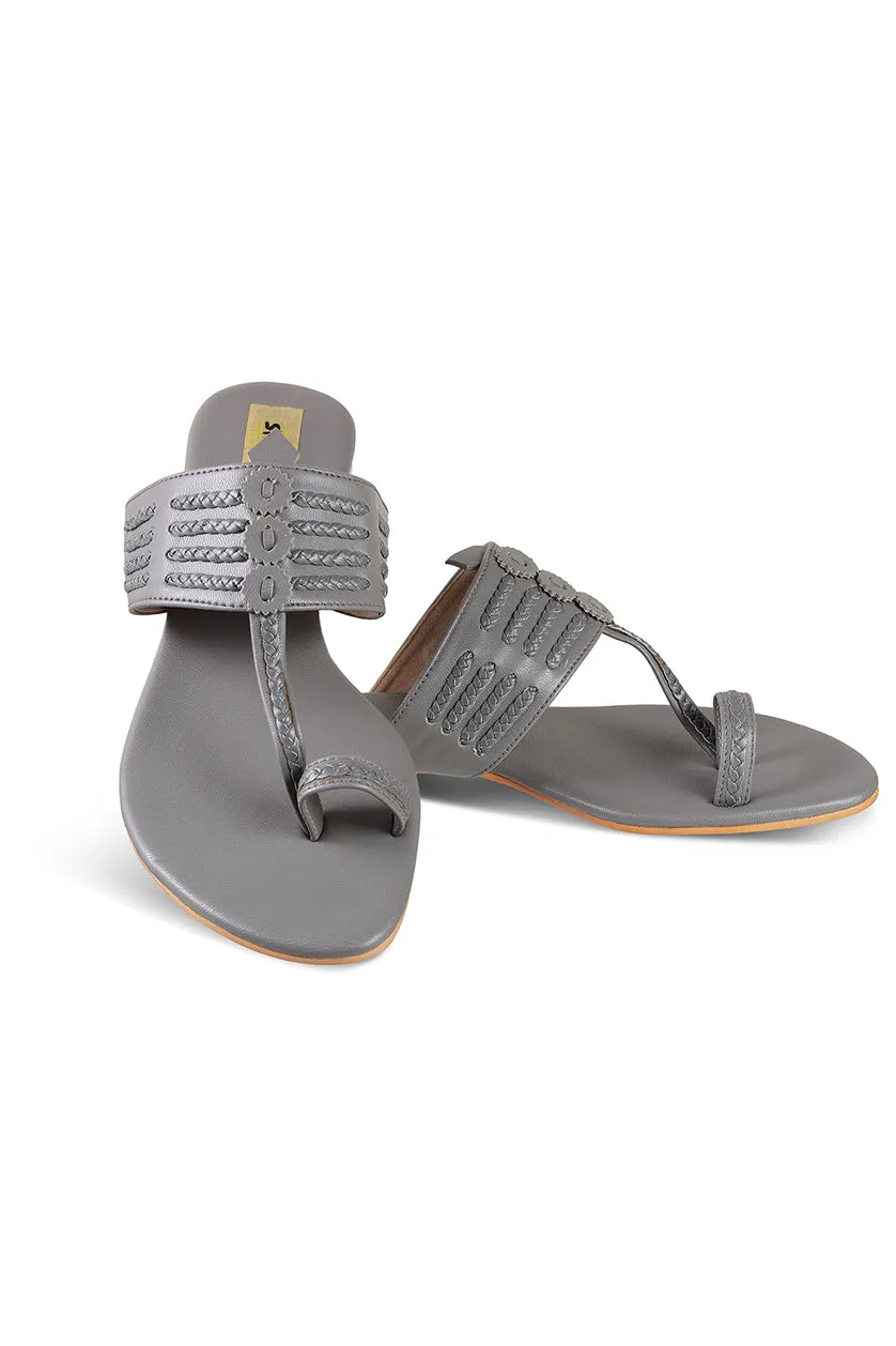 Classic K Flats Taupe