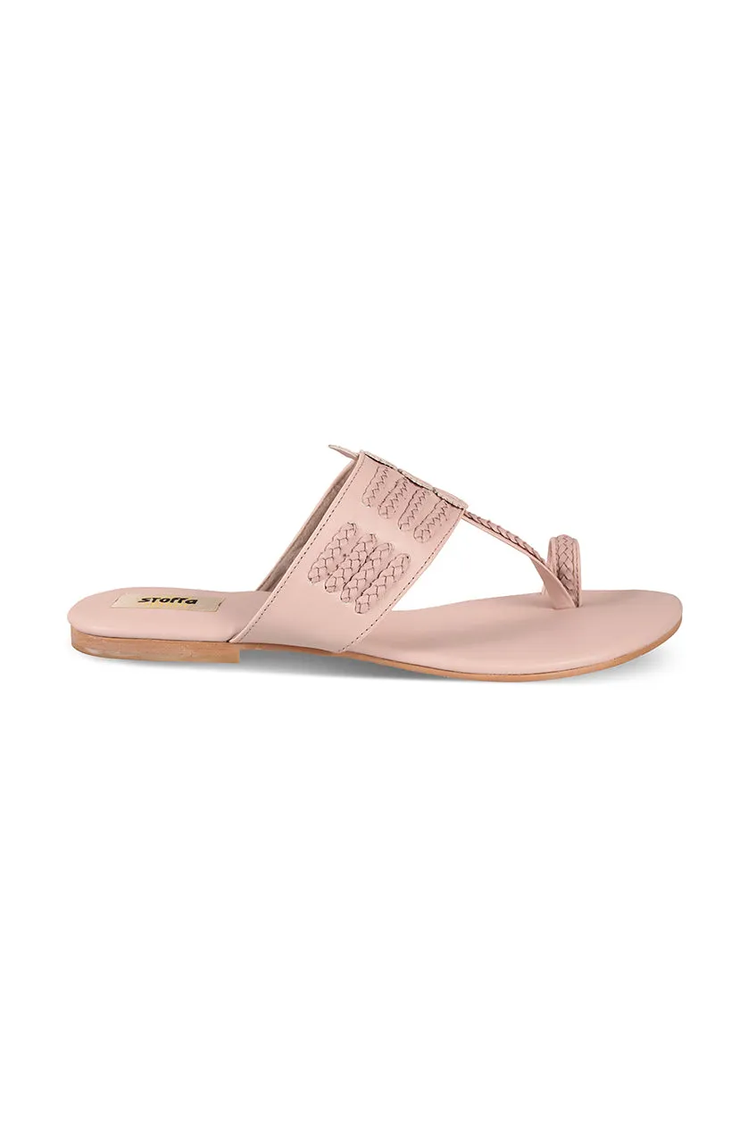 Classic K Flats Taupe