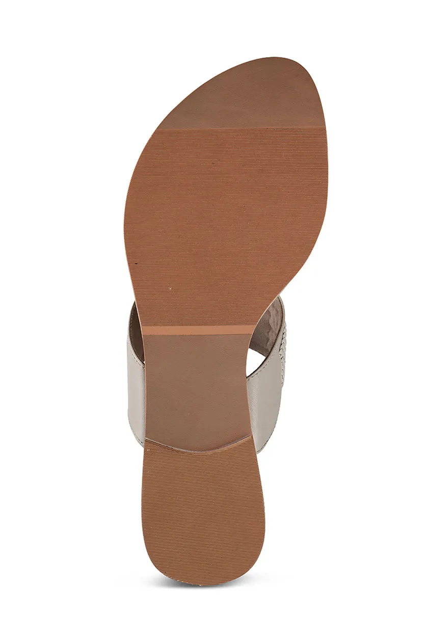 Classic K Flats Taupe