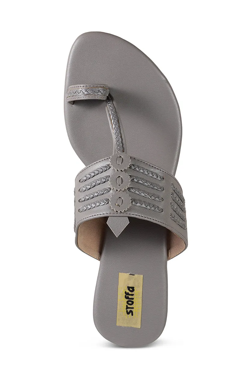 Classic K Flats Taupe