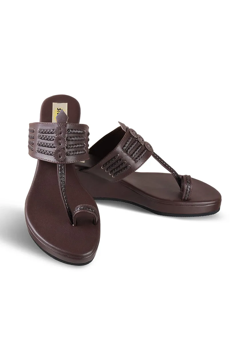 Classic Low K Wedge Chocolate