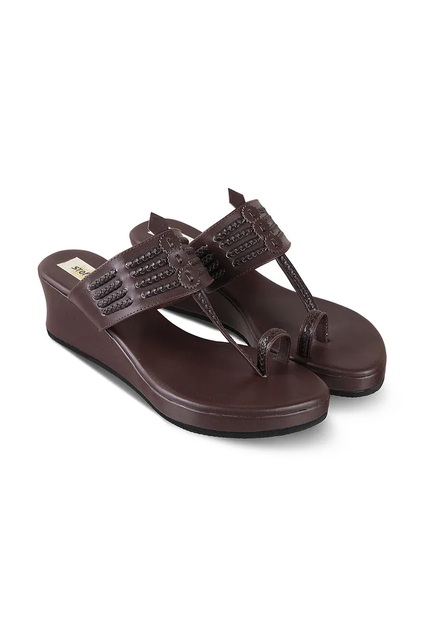 Classic Low K Wedge Chocolate