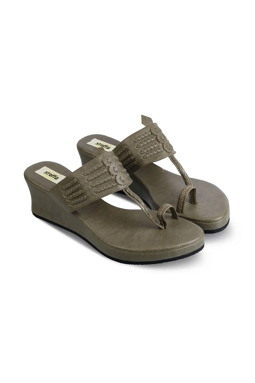 Classic Low K Wedge Rose Antique